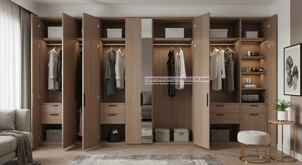 Jasa Pembuatan Lemari Dinding Jogja